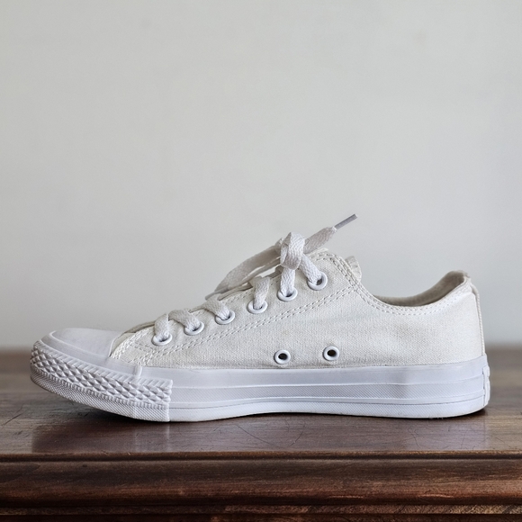 Converse All Star Shoreline Slip-On Low Top White Canvas Sneakers Women’s 7 - Picture 12 of 16